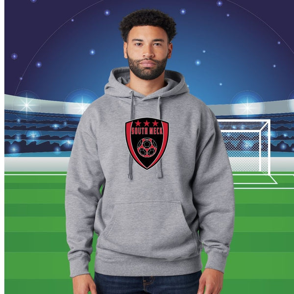 Custom South Meck Soccer Player Hoodie - 3x State Champion Design