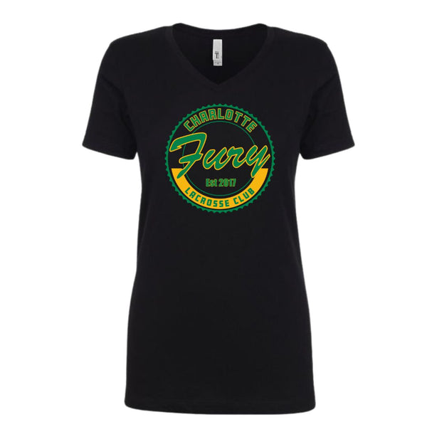 Charlotte Fury - Women's V-Neck Tee