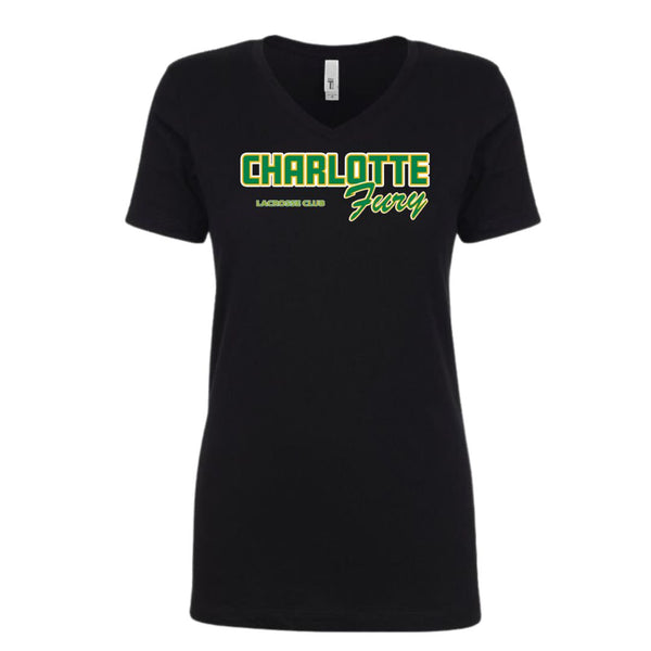 Charlotte Fury - Women's V-Neck Tee