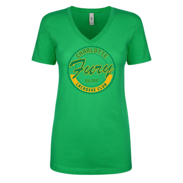 Charlotte Fury - Women's V-Neck Tee