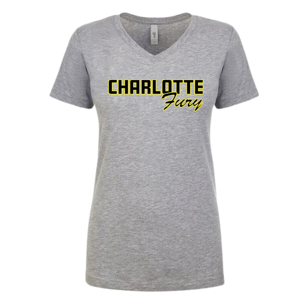 Charlotte Fury - Women's V-Neck Tee