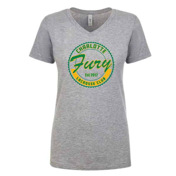 Charlotte Fury - Women's V-Neck Tee
