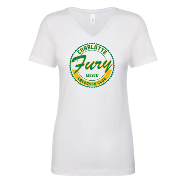 Charlotte Fury - Women's V-Neck Tee