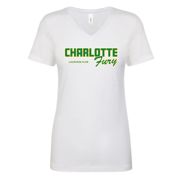 Charlotte Fury - Women's V-Neck Tee
