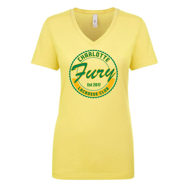 Charlotte Fury - Women's V-Neck Tee