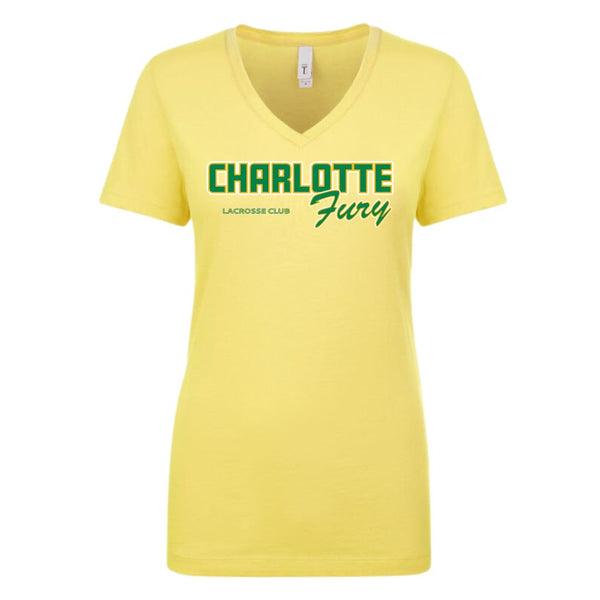Charlotte Fury - Women's V-Neck Tee