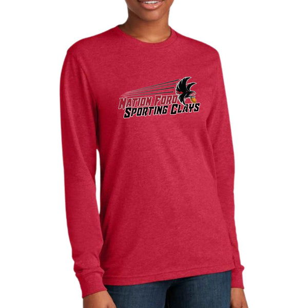NaFo Sporting Clay Team Long Sleeve T-shirt - Flying Falcon