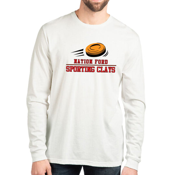 NaFo Sporting Clay - Flying Pigeon Long Sleeve T-shirt