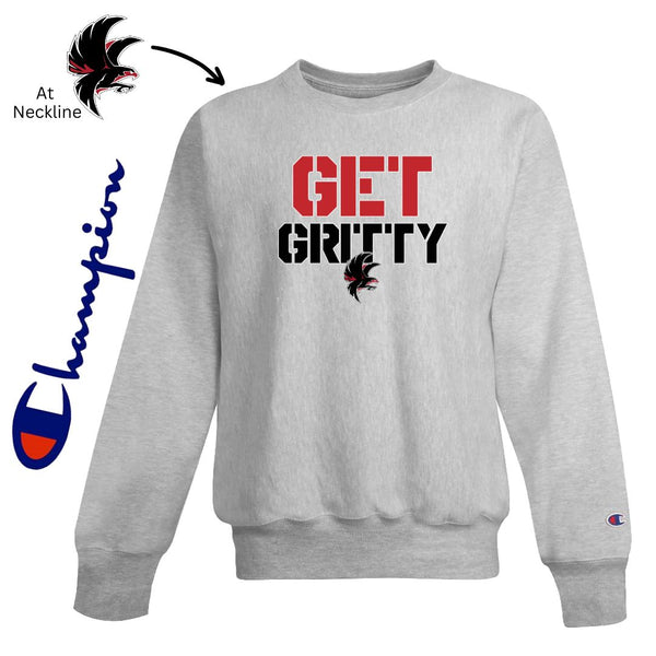 Get Gritty - 12 oz Champion Crewneck