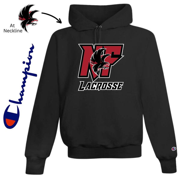 NF Lacrosse - 12 oz Champion Hoodie