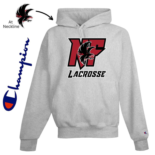NF Lacrosse - 12 oz Champion Hoodie