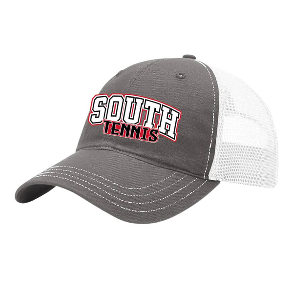 South Meck Trucker Hat by Richardson - R111 Softshell - SOUTH Sabres Tennis