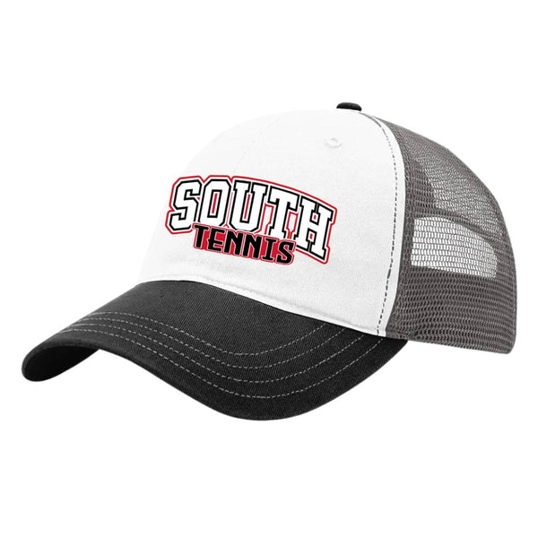 South Meck Trucker Hat by Richardson - R111 Softshell - SOUTH Sabres Tennis