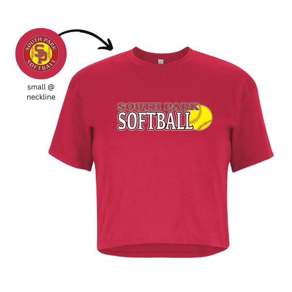 Adult Boxy T-shirt - SP SOFTBALL