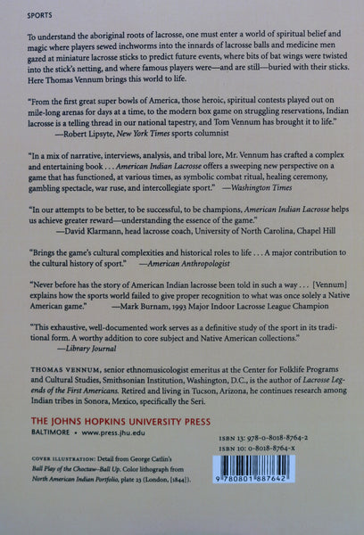 Book - Lacrosse American Indian Little Brother of War