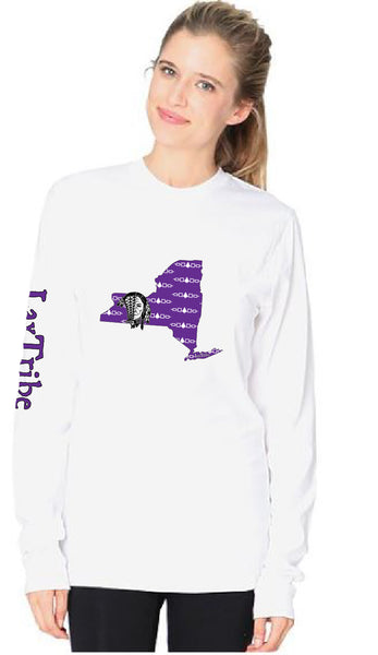T's - Long Sleeve Unisex - "New York" design - 100% Cotton
