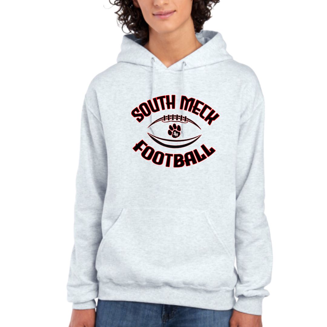 SM Football Custom ASH Hoodie by Jerzees