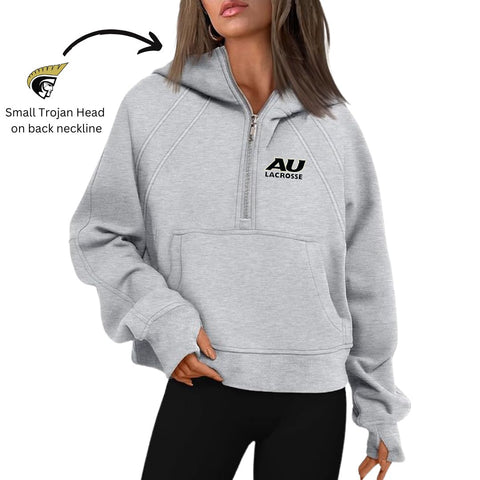 AU Lacrosse Crop Hoodie