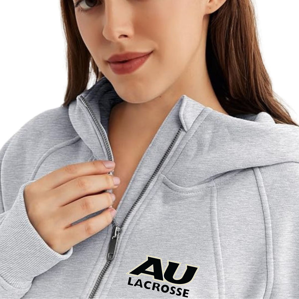 AU Lacrosse Crop Hoodie