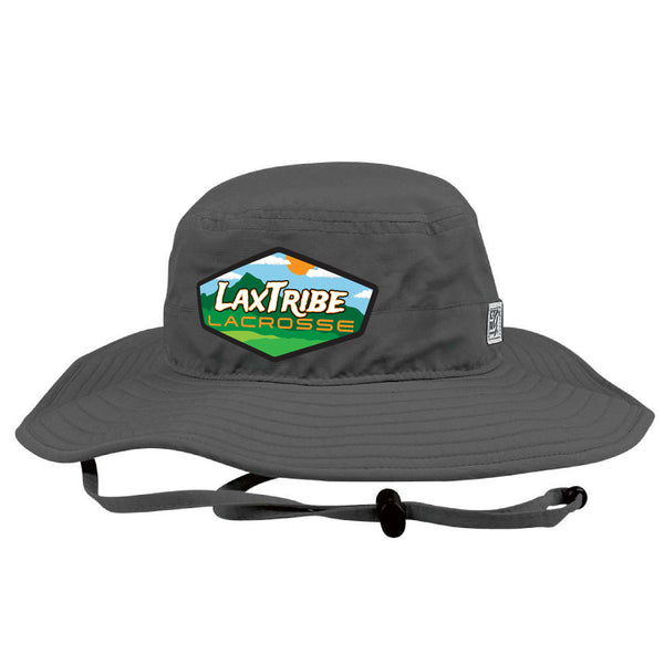 LaxTribe Moutain Range Patch Bucket Hat