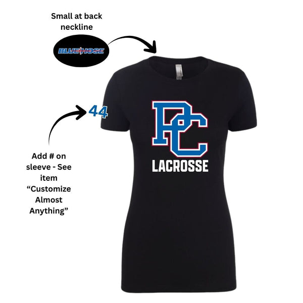 Women's Cut PC Lacrosse T-Shirt