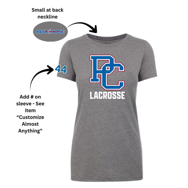 Women's Cut PC Lacrosse T-Shirt