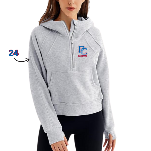 PC Lacrosse Crop Hoodie