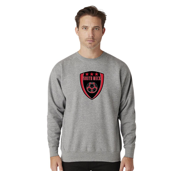 South Meck Soccer - Crewneck - 3x State Champ Shield