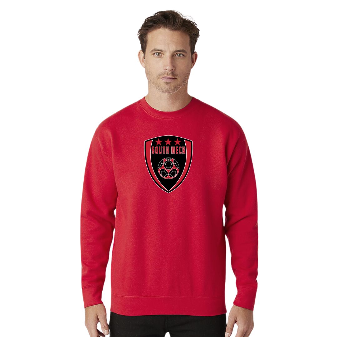 South Meck Soccer - Crewneck - 3x State Champ Shield