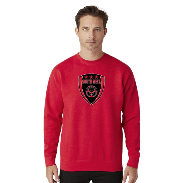 South Meck Soccer - Crewneck - 3x State Champ Shield