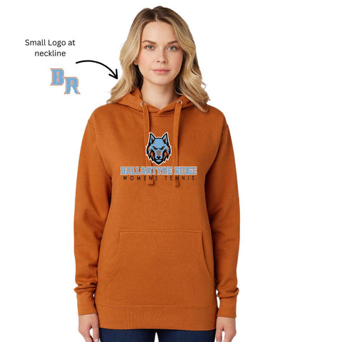 Ballantyne Ridge Womens Tennis Hoodie - 8.5 oz.