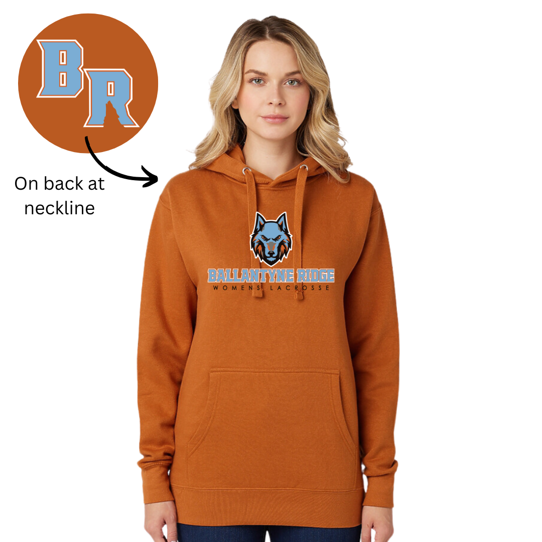 Ballantyne Ridge Womens Lacrosse Hoodie - 8.5 oz.