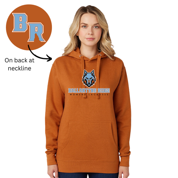 Ballantyne Ridge Womens Lacrosse Hoodie - 8.5 oz.