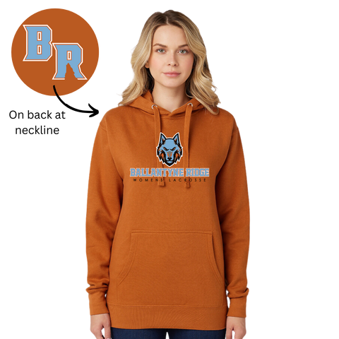 Ballantyne Ridge Womens Lacrosse Hoodie - 8.5 oz.