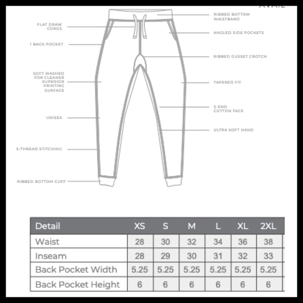 South Meck Soccer - 8.5oz Joggers