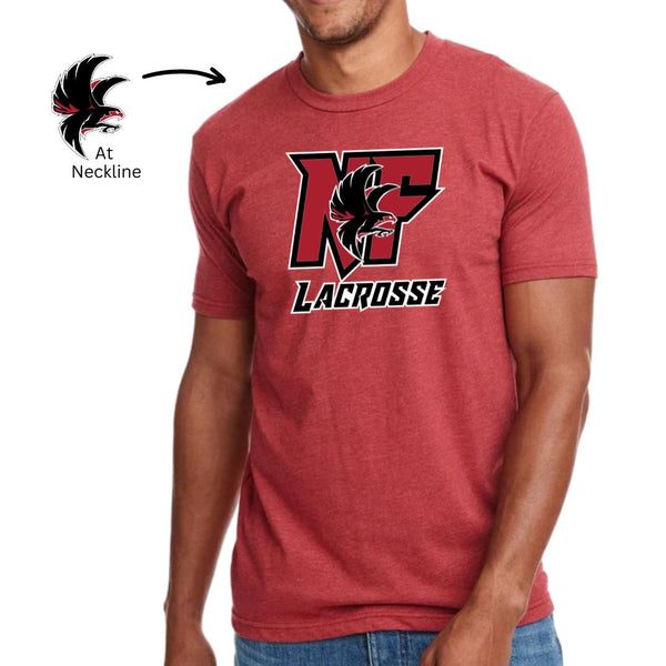 NF Lacrosse - 100% Cotton Unisex T-Shirt