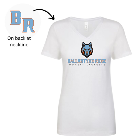 Ballantyne Ridge Womens Lacrosse V-Neck T-shirt