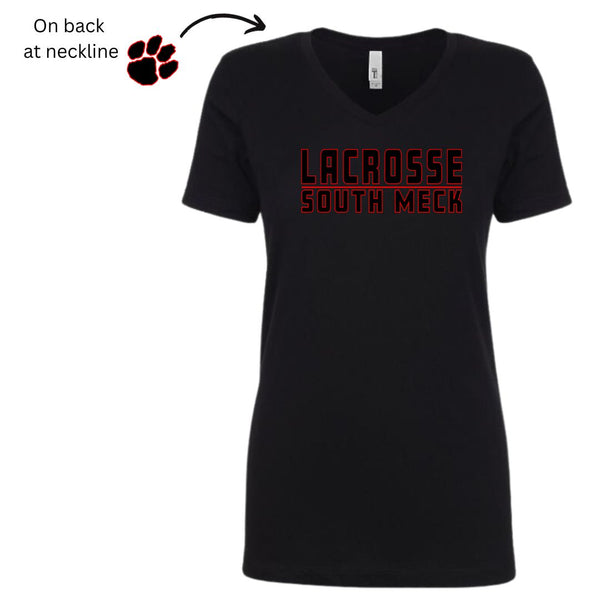 Lacrosse South Meck - V-Neck Women's Cut T-shirt