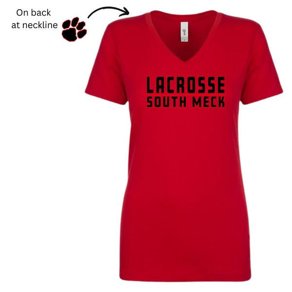 Lacrosse South Meck - V-Neck Women's Cut T-shirt