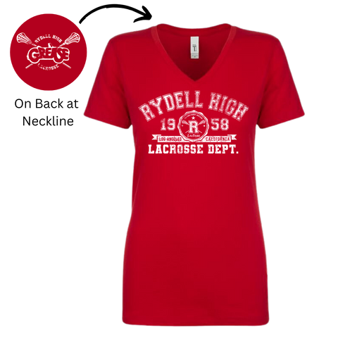 Rydell High Lacrosse Women's V-Neck T-shirt