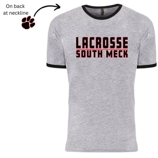 Lacrosse South Meck - Retro Ringer T-Shirt