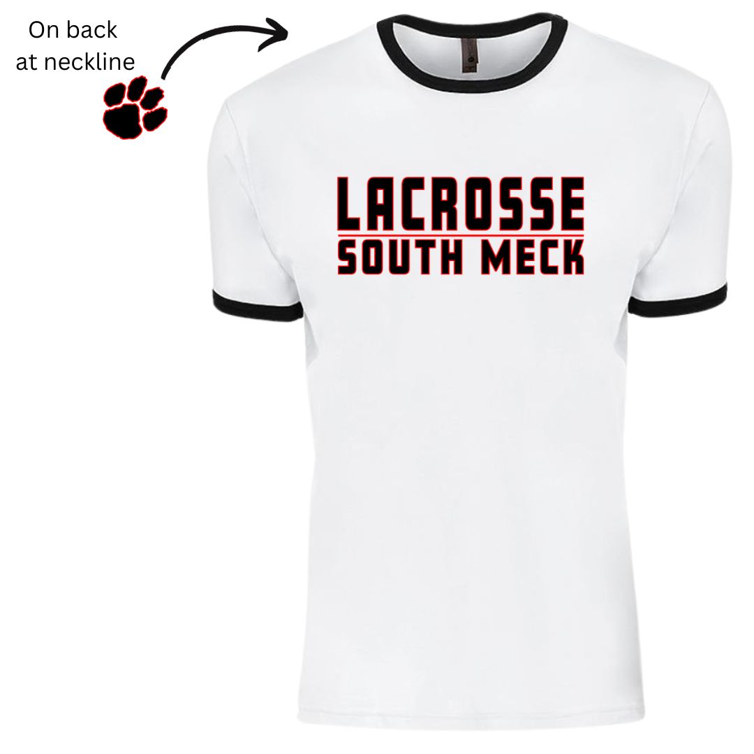 Lacrosse South Meck - Retro Ringer T-Shirt
