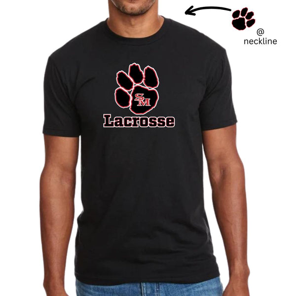 Big Paw Lacrosse - 100% Cotton Unisex T-Shirt