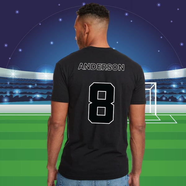 Custom South Meck Soccer Player T-shirt