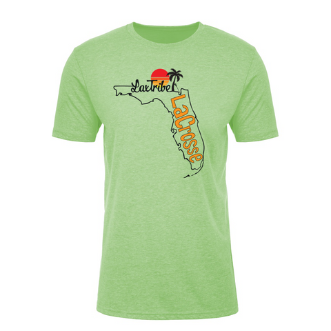 Florida Unisex T-shirt - State Map Design