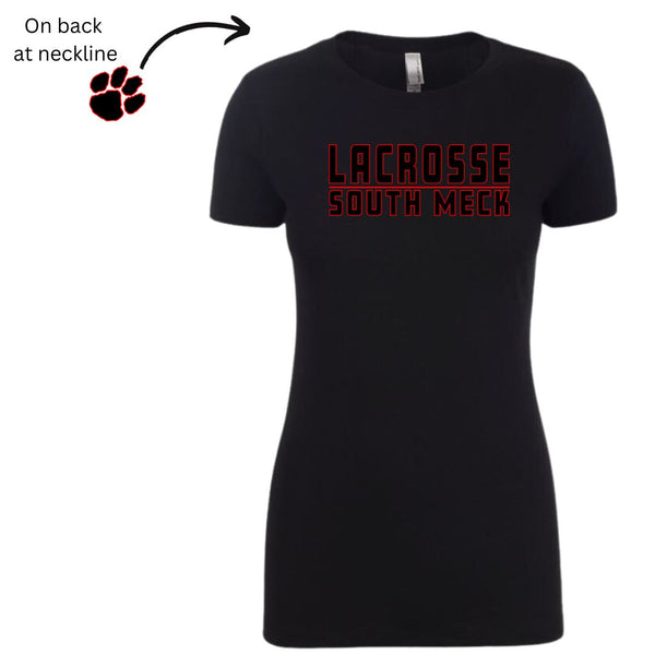 Lacrosse South Meck - Women's Cut T-shirt