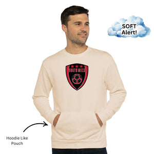 South Meck Soccer - Pocketed Crewneck - 3x State Champ Shield