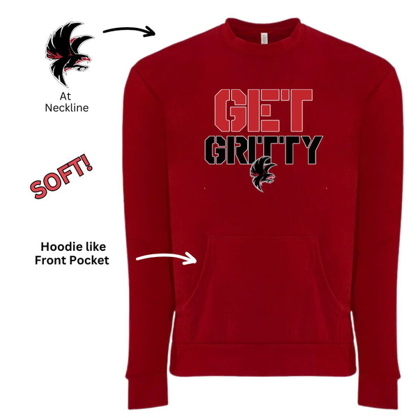 Get Gritty - Pocketed Crewneck