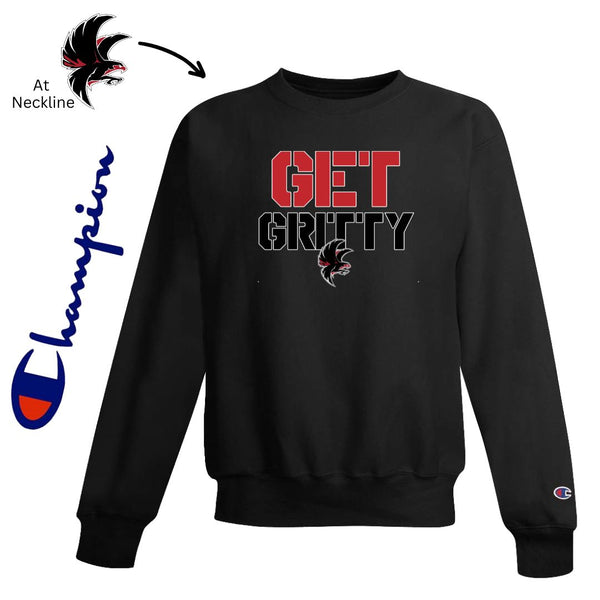 Get Gritty - 12 oz Champion Crewneck