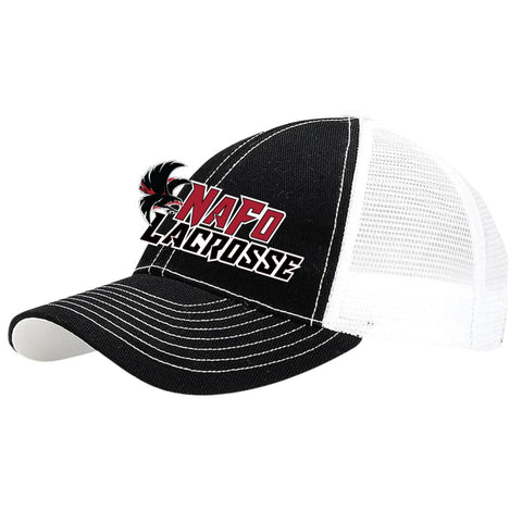 NaFo Lacrosse - Velcro Back - Low Profile Structured Trucker